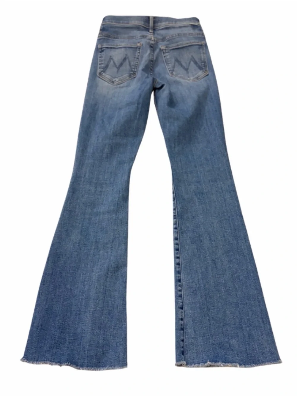 MOTHER Women's Medium Blue Flared Jeans